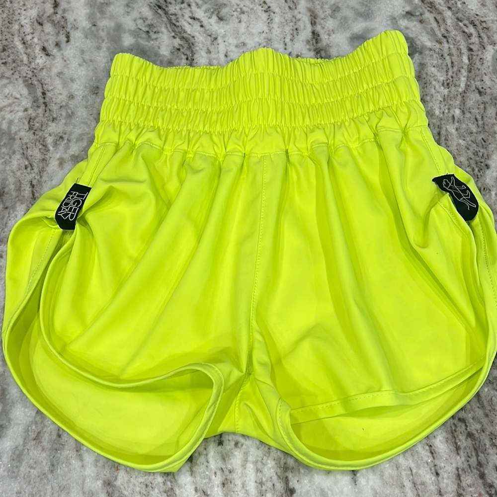 Tiger Friday Boxys Athletic Dance Short- Highlighter AXS